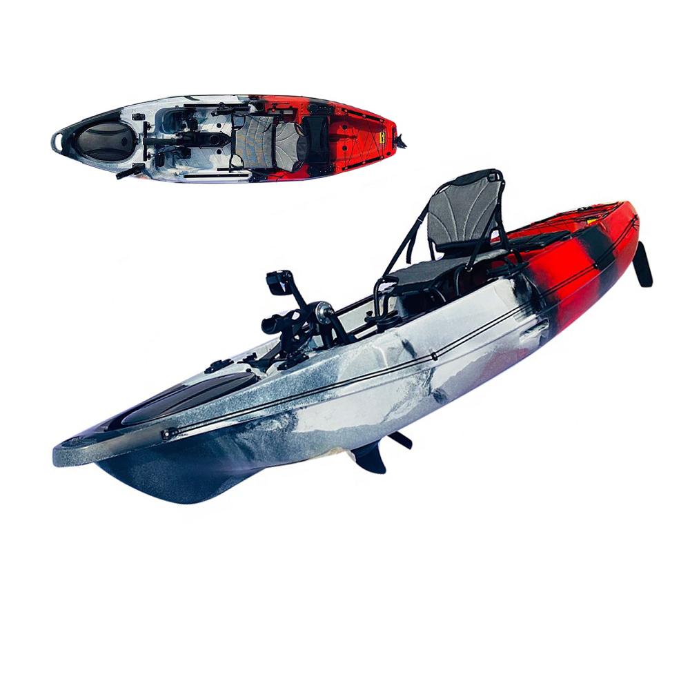 เรือคายัคทะเลขนาด 12 ฟุต พร้อม - Fishing Kayak Pedal Drive บทวิจารณ์และราคา