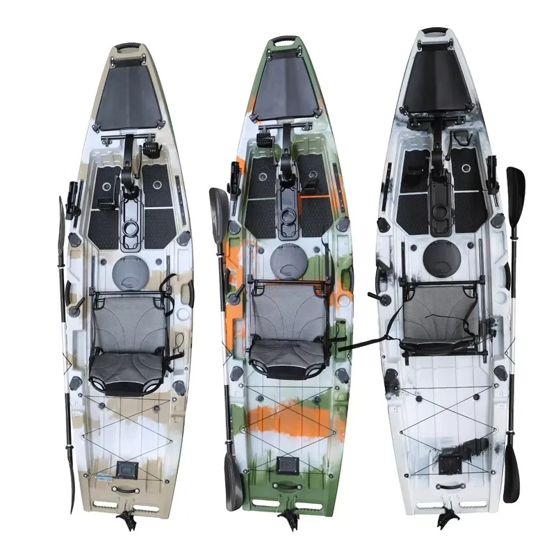 เรือคายัคแบบเหยียบเดี่ยว Vikin - Fishing Kayak Pedal Drive บทวิจารณ์และราคา