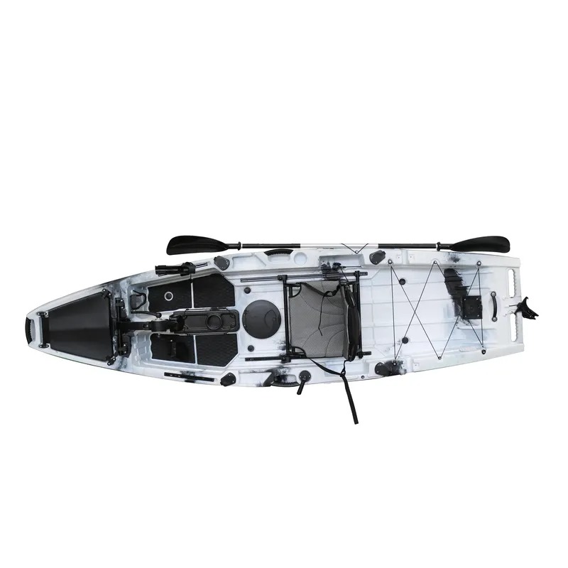 เรือคายัคแบบเหยียบเดี่ยว Vikin - Fishing Kayak Pedal Drive บทวิจารณ์และราคา