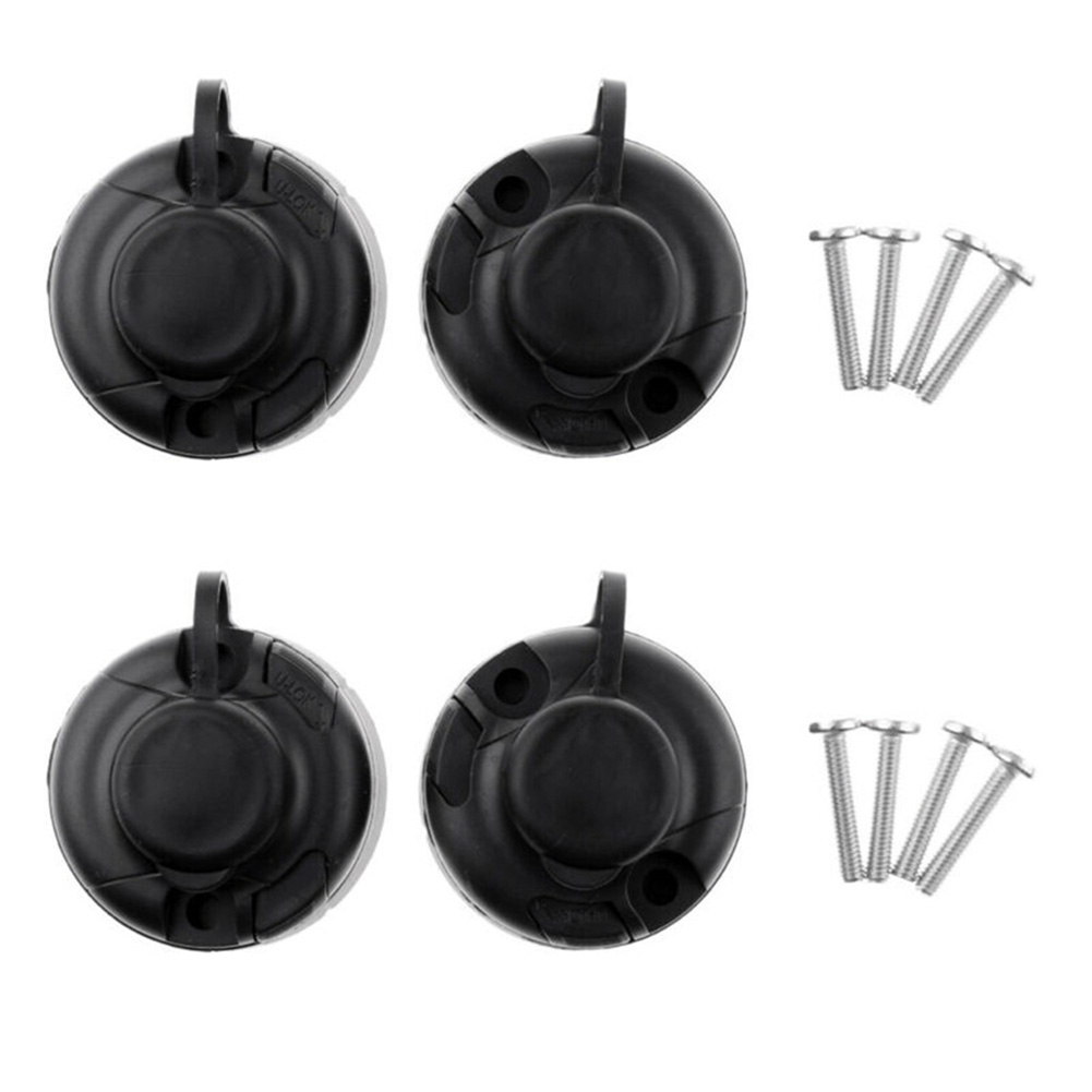ฐานยึดคันเบ็ดตกปลา ABS สีดำ 4  - Fishing Kayak Rod Holder บทวิจารณ์และราคา