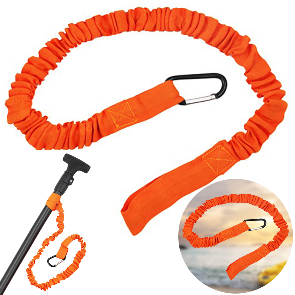 สายรัดไม้พายเรือคายัคแบบยืดหยุ - Fishing Kayak Paddle Leash บทวิจารณ์และราคา