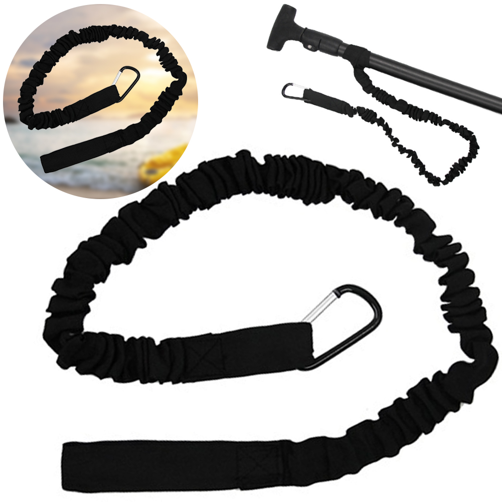 สายรัดไม้พายเรือคายัคแบบยืดหยุ - Fishing Kayak Paddle Leash บทวิจารณ์และราคา