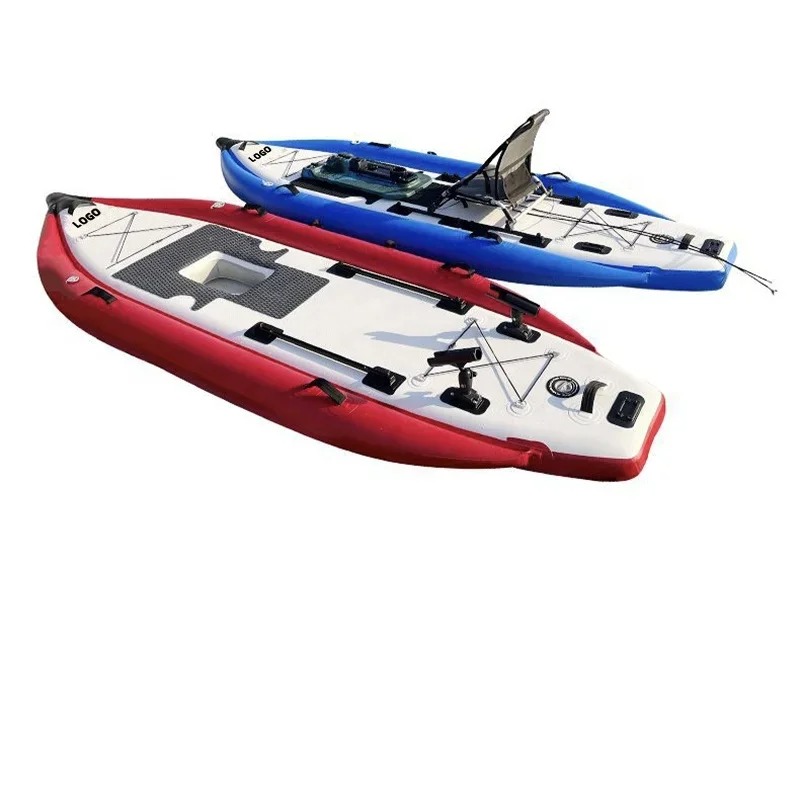 เรือคายัคแบบเป่าลมขนาด 340*115 - Fishing Kayak Pedal Drive บทวิจารณ์และราคา