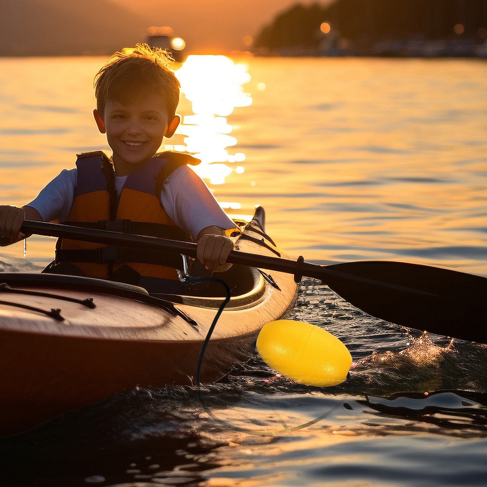 เชือกจูงเรือแบบมารีน สายลากจูง - Fishing Kayak Anchor บทวิจารณ์และราคา
